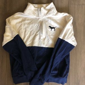 PINK Quarter-Zip Sweatshirt